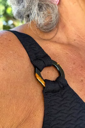 Maiô Jabaquara Texturizado Preto