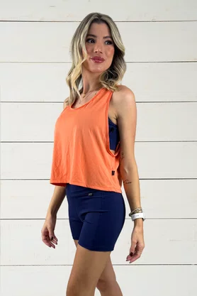 Regata Cropped Sofia Laranja IB SPORT