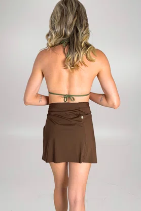 Saia Paquetá Marrom