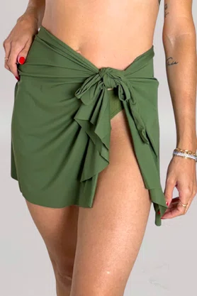 Saia Paquetá Verde Musgo