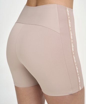 Bermuda Elástico Personalizado Alto Giro Areia