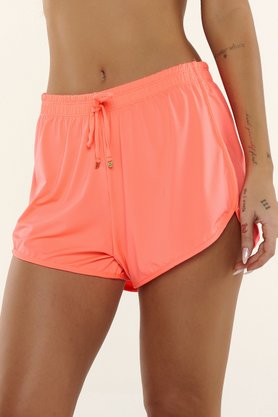 Shorts Siriú Laranja Flúor