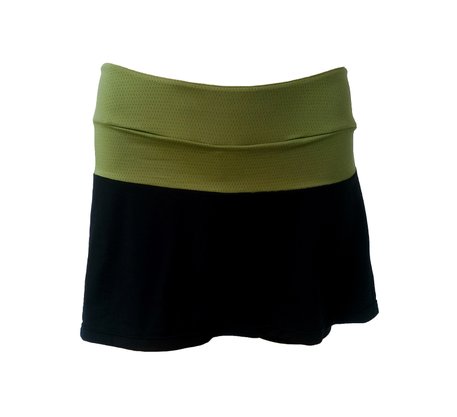 Shorts Saia Verde e Preto