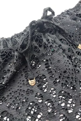 Shorts Siriú Renda Preto