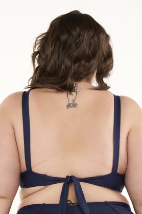 Sutiã Biquíni Ilha do Mel Plus Size Azul Marinho