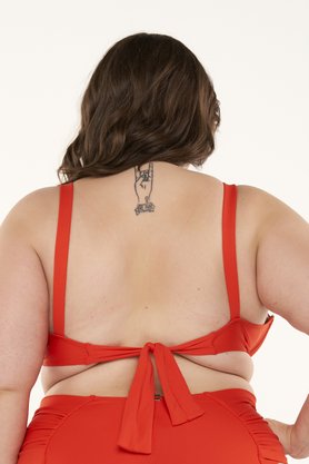 Sutiã Biquíni Ilha do Mel Plus Size Laranja
