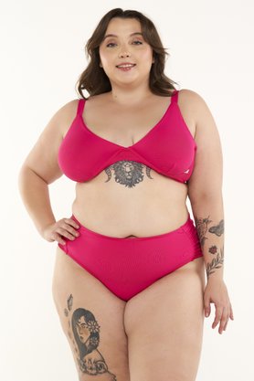 Sutiã Biquíni Ilha do Mel Plus Size Rosa