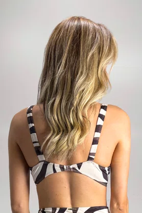 Sutiã Biquíni Com Aro Zebra Print Amores| Ilha Bikini
