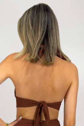 Sutiã Biquíni Cancún Choco Textura