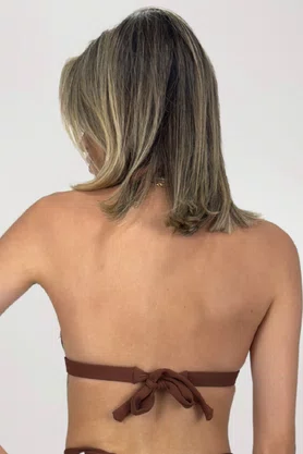 Sutiã Biquíni Noronha Choco Textura