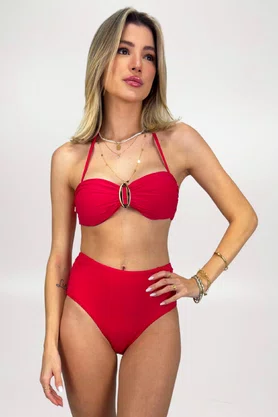 Sutiã Biquíni Tinguá Vermelho