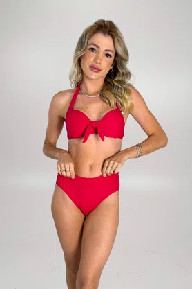 Sutiã Biquíni Bombinhas Vermelho