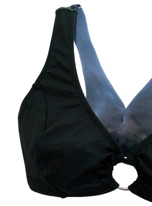 Sutiã Plus Size Com Argola Preto