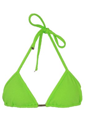 Sutiã Biquíni Farol Verde Neon Texturizado