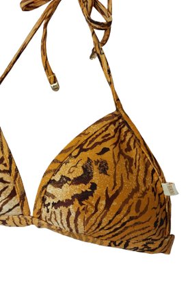 Sutiã Biquíni Noronha Animal Print Marrom