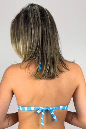 Sutiã Biquíni Noronha Listras Azul
