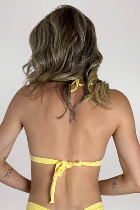 Sutiã Biquíni Noronha Amarelo Manteiga