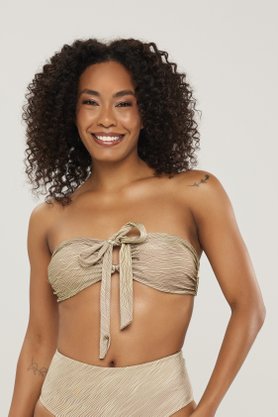 Sutiã Maragogi Dourado Ondas