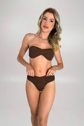 Sutiã Biquíni Zimbros Marrom