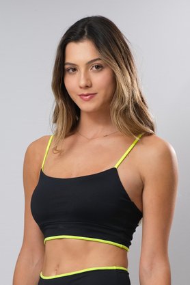 Top Duplo Preto IB SPORT