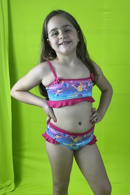 Conjunto Infantil Babados Sereias