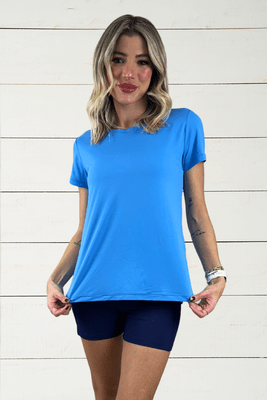 Blusa Olívia Azul índigo IB SPORT