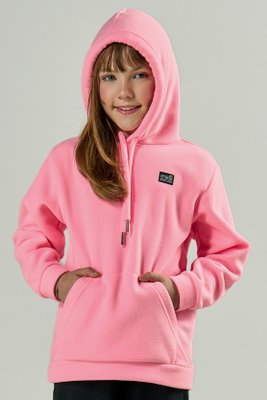 Blusão Soft Infantil Praxis Rosa Neon