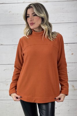 Blusão Soft Praxis Terracota