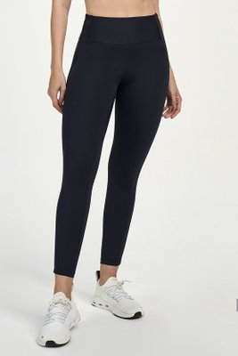 Legging Elástico Personalizado Alto Giro Preto