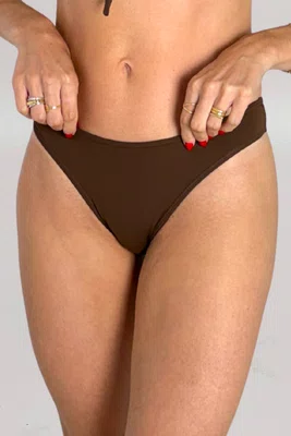 Calcinha De Biquíni Camboriú Marrom