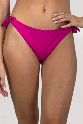 Calcinha De Biquíni Daniela Textura Pitaya