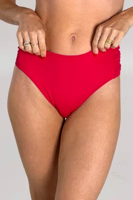 Calcinha De Biquíni Praia Brava Vermelha