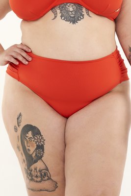 Calcinha Ilha do Mel Plus Size Laranja