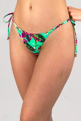 Calcinha De Biquíni Laguna Fúcsia Floral