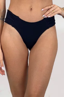 Calcinha De Biquíni Noronha Black Textura