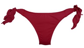 Calcinha De Biquíni Ilha Grande Vermelho Carmim