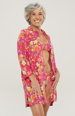 Camisa Amores Vermelho Flores