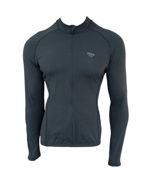 Camisa De Ciclismo Manga Longa Unissex Cinza