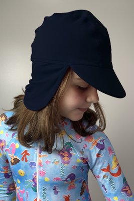Chapéu Infantil com Proteção UV Preto