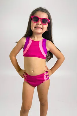 Conjunto Infantil Cores Rosa