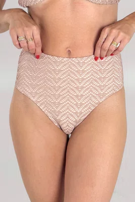 Hot Pants Maragogi Renda Nude