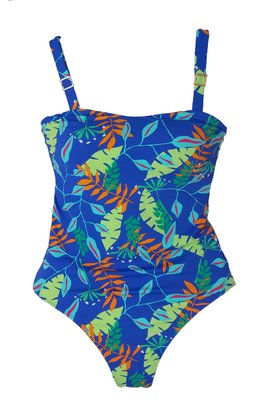 Maiô Campeche Tropical Folhas