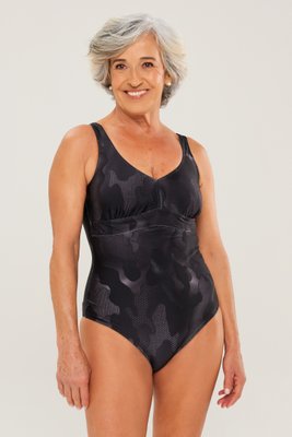 Maiô Leblon Abstrato Grafite