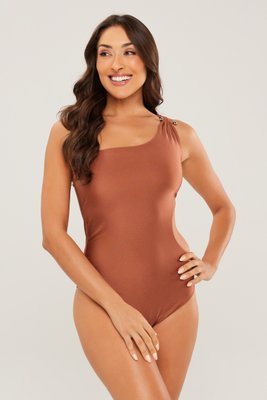 Maiô Rosa Norte Capuccino