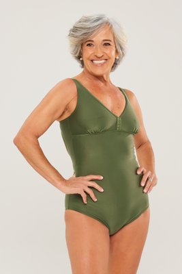 Maiô Silveira Verde Musgo