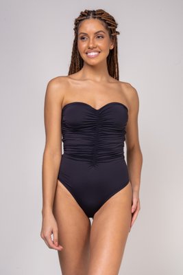 Maiô Tomara Que Caia Drapeado Preto