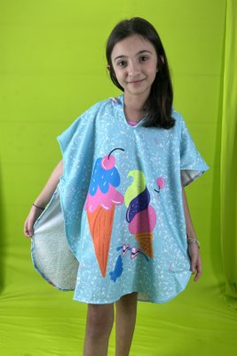 Roupão Infantil Sorvetinho