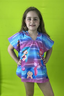 Roupão Infantil Sereias