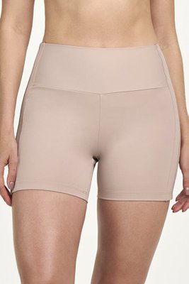 Bermuda Elástico Personalizado Alto Giro Areia