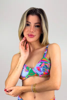 Sutiã Biquíni Açores Borboletas